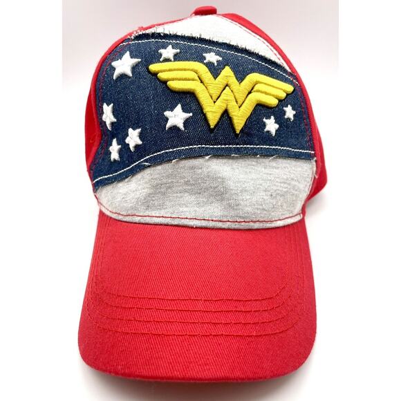Wonder Woman Hat SnapBack Adjustable Baseball Cap OSFM - Picture 1 of 7